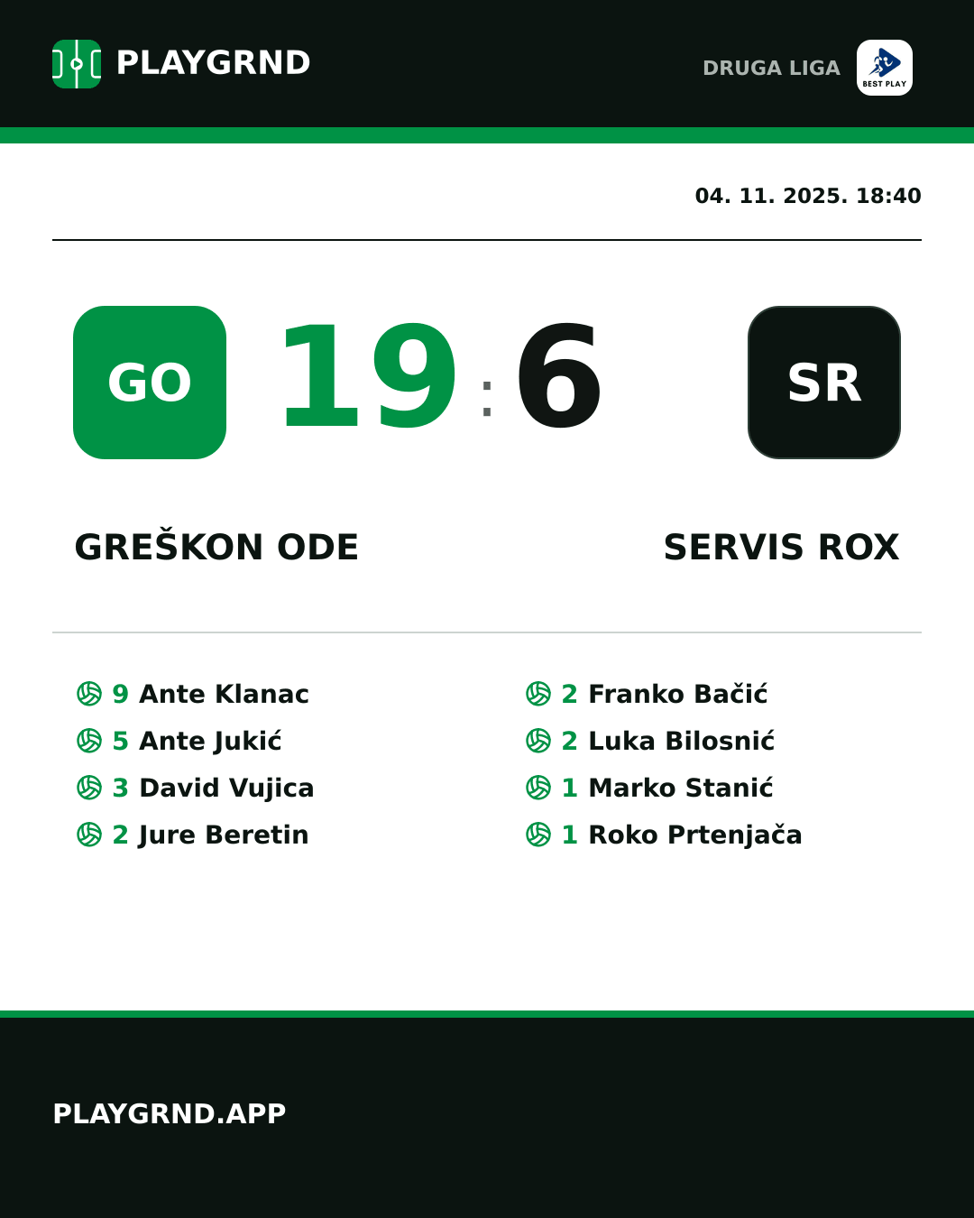 Instagram slika: Greškon Ode 19:6 Servis Rox