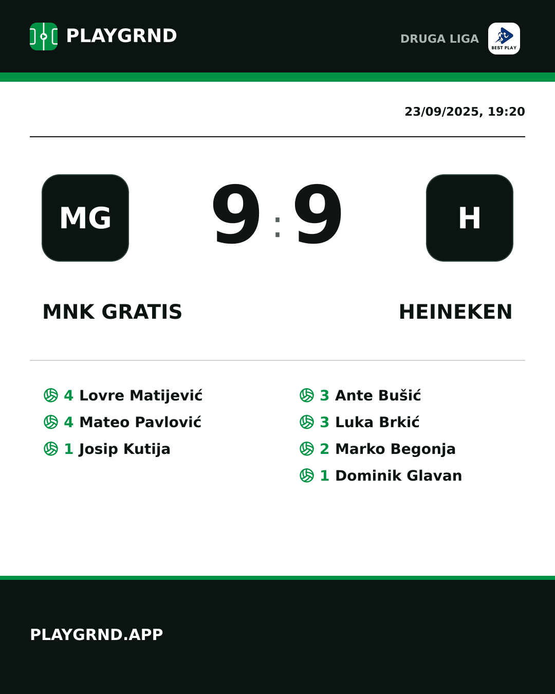 Instagram artwork: MNK Gratis 9:9 Heineken