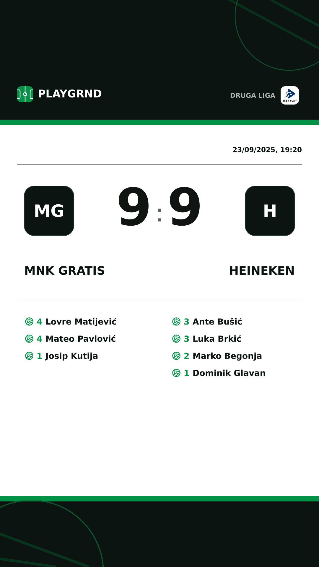 Instagram artwork: MNK Gratis 9:9 Heineken
