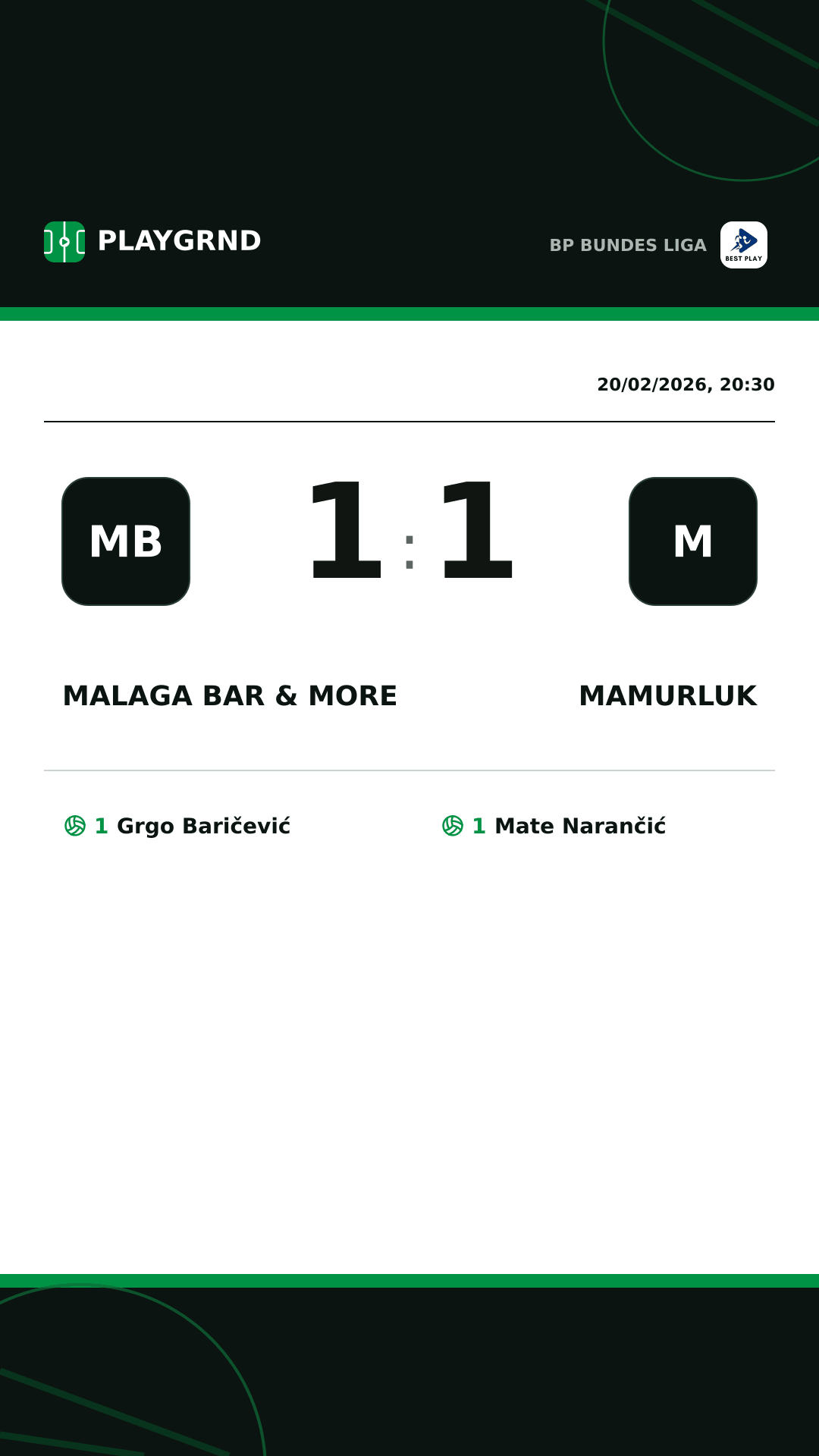 Instagram artwork: Malaga Bar & More 1:1 Mamurluk
