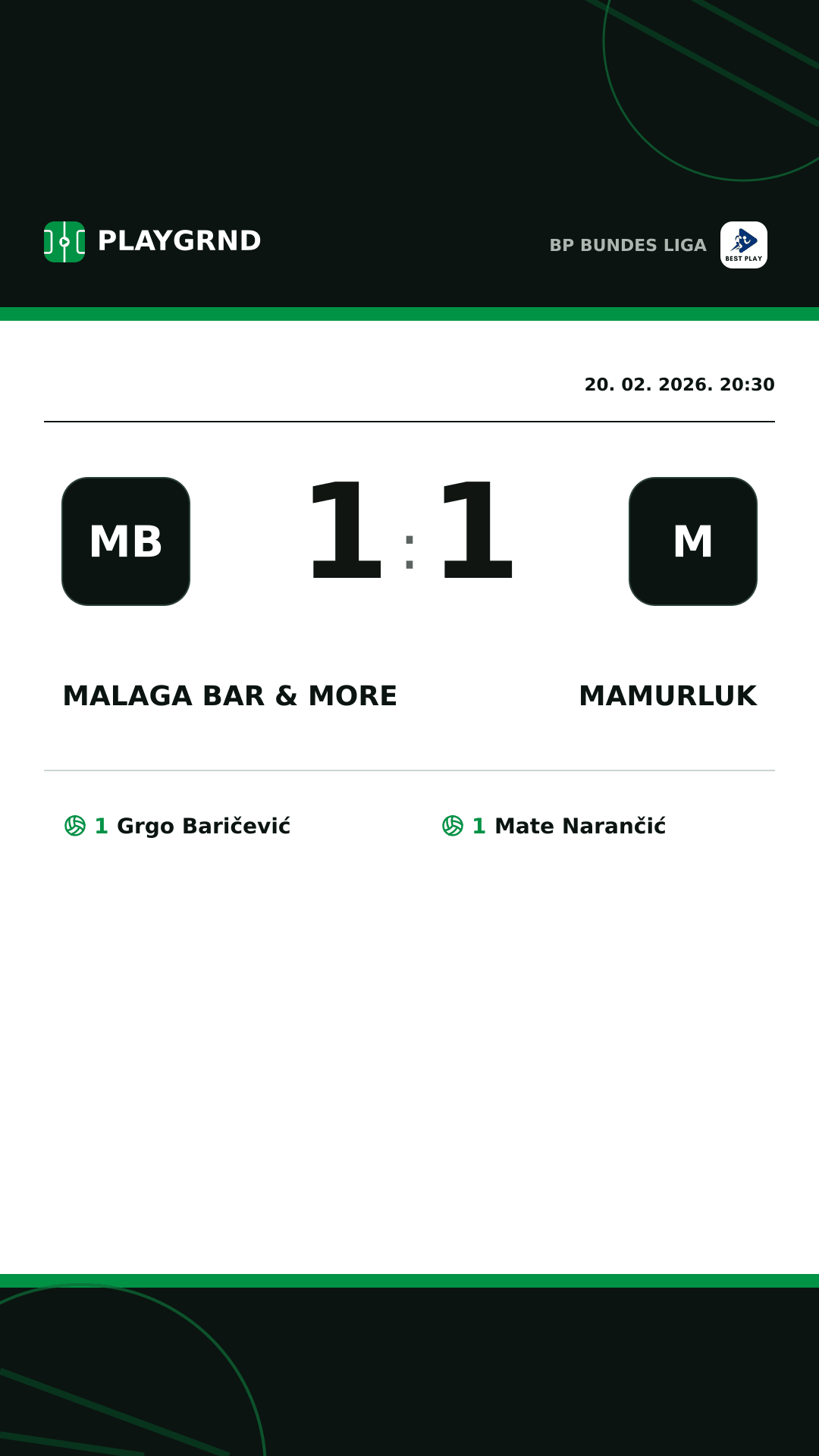 Instagram slika: Malaga Bar & More 1:1 Mamurluk