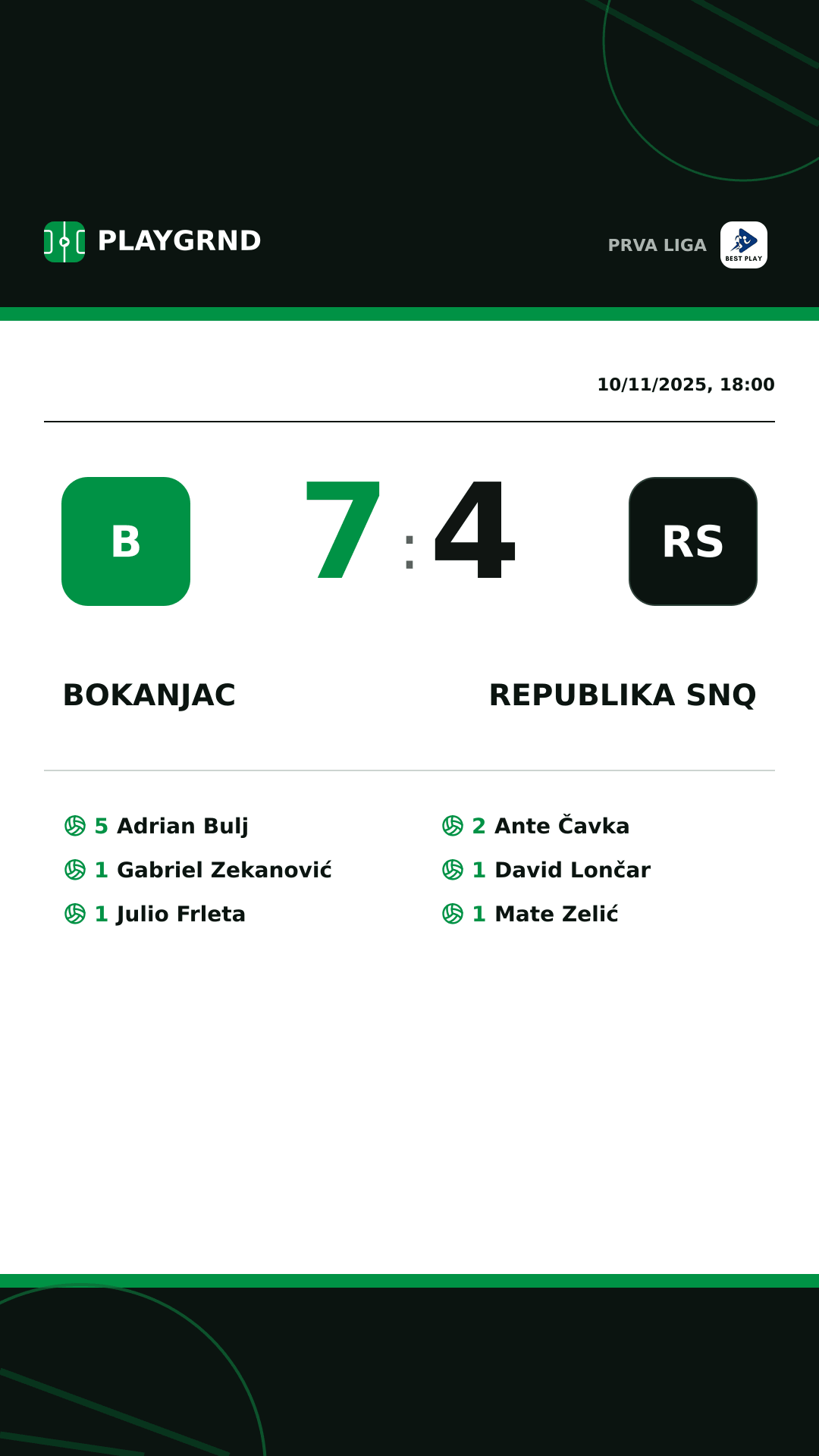 Instagram artwork: Bokanjac 7:4 Republika SNQ