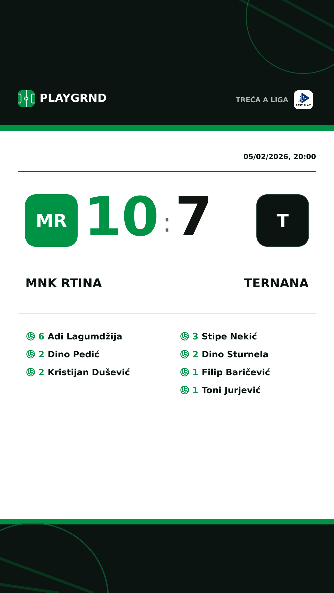Instagram artwork: Mnk Rtina 10:7 Ternana