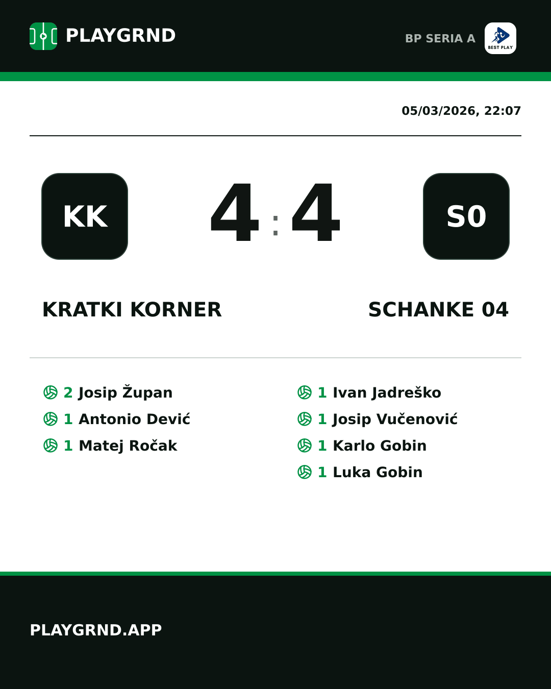 Instagram artwork: Kratki Korner 4:4 Schanke 04