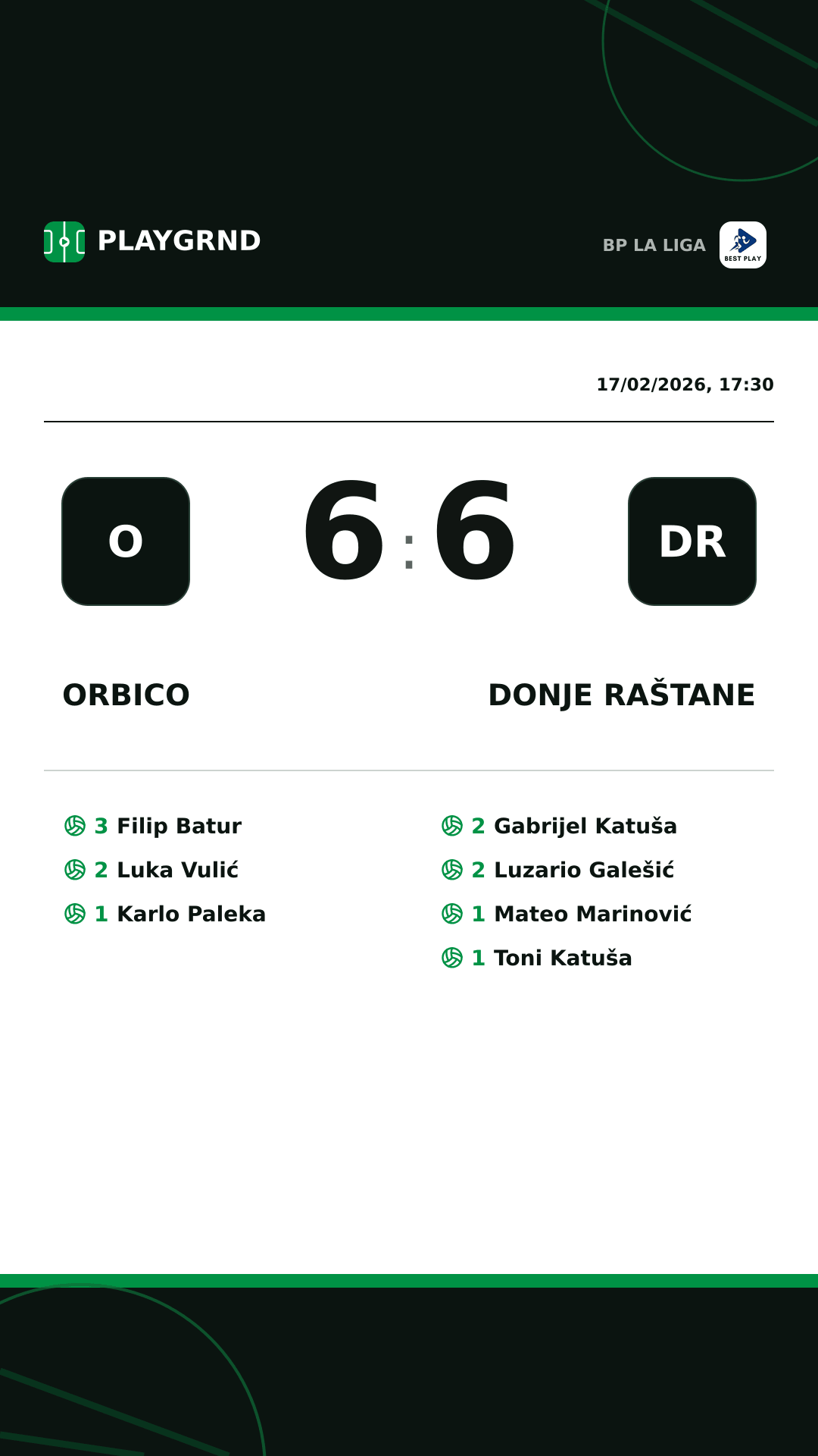 Instagram artwork: Orbico 6:6 Donje Raštane