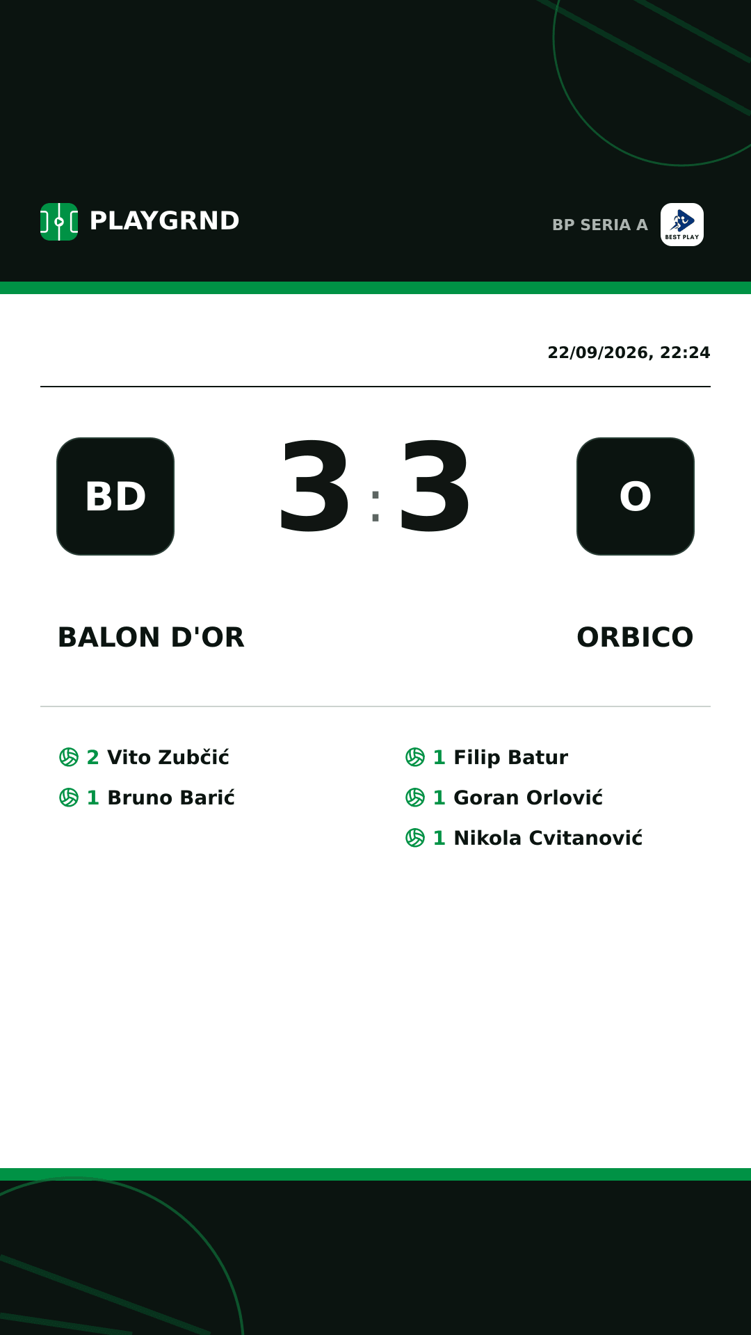 Instagram artwork: Balon d'Or 3:3 Orbico