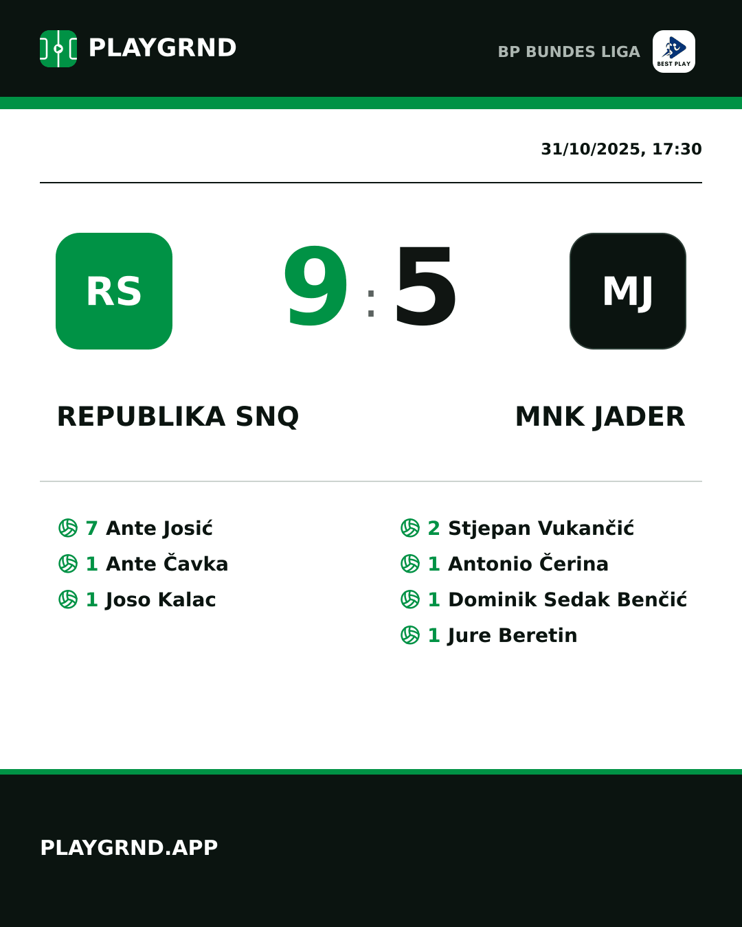 Instagram artwork: Republika SNQ 9:5 MNK Jader