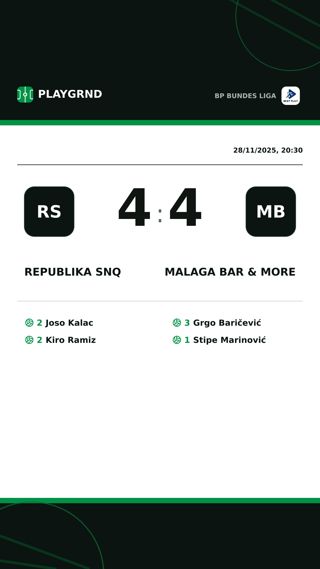 Instagram artwork: Republika SNQ 4:4 Malaga Bar & More