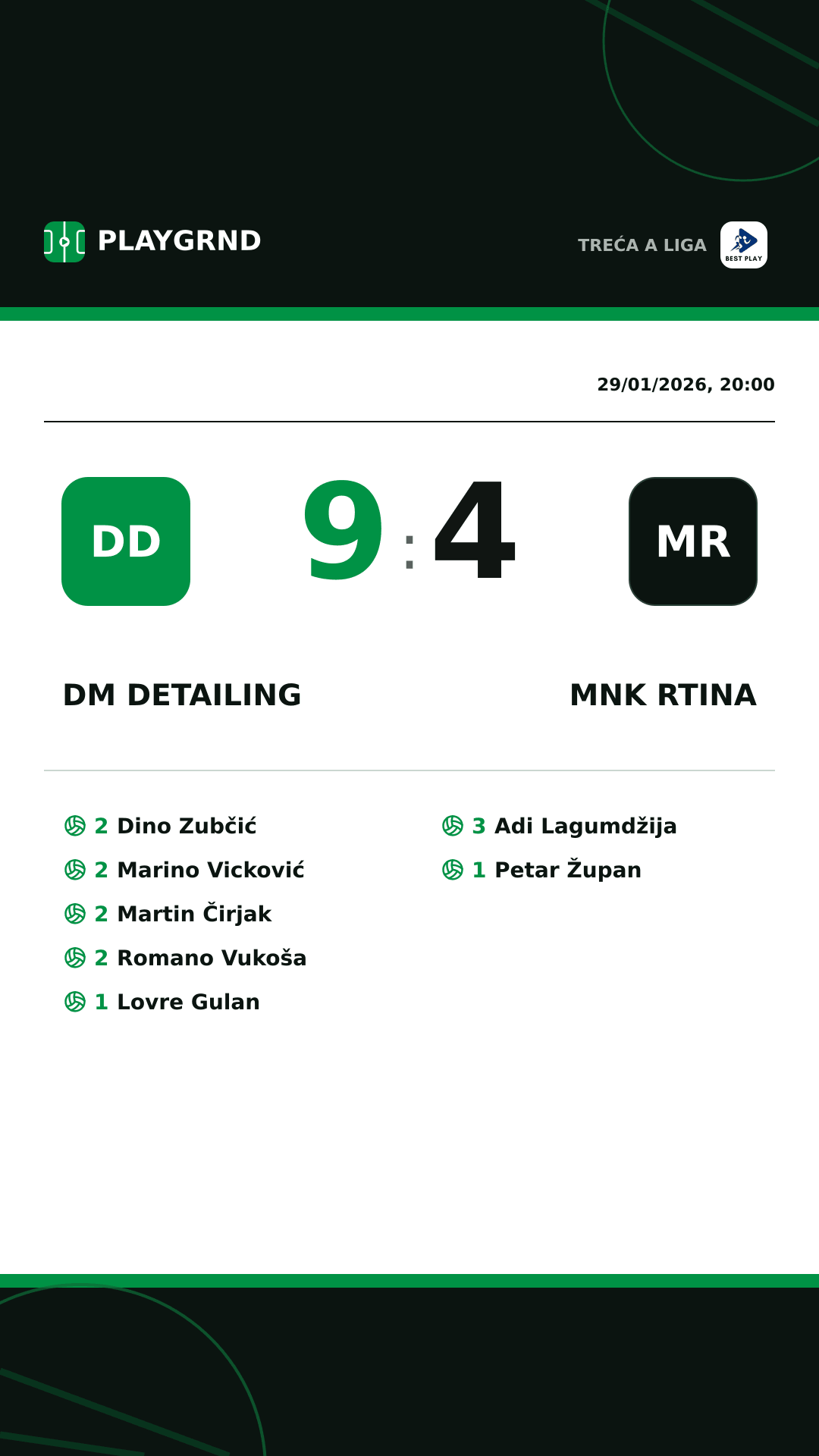 Instagram artwork: DM Detailing 9:4 Mnk Rtina
