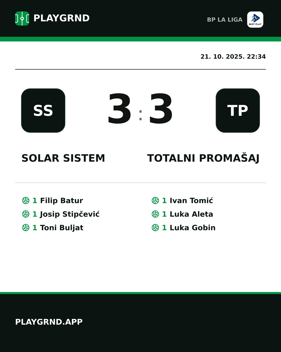 Instagram slika: Solar Sistem 3:3 Totalni Promašaj