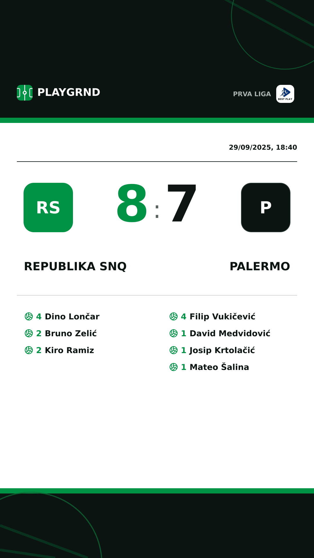 Instagram artwork: Republika SNQ 8:7 Palermo