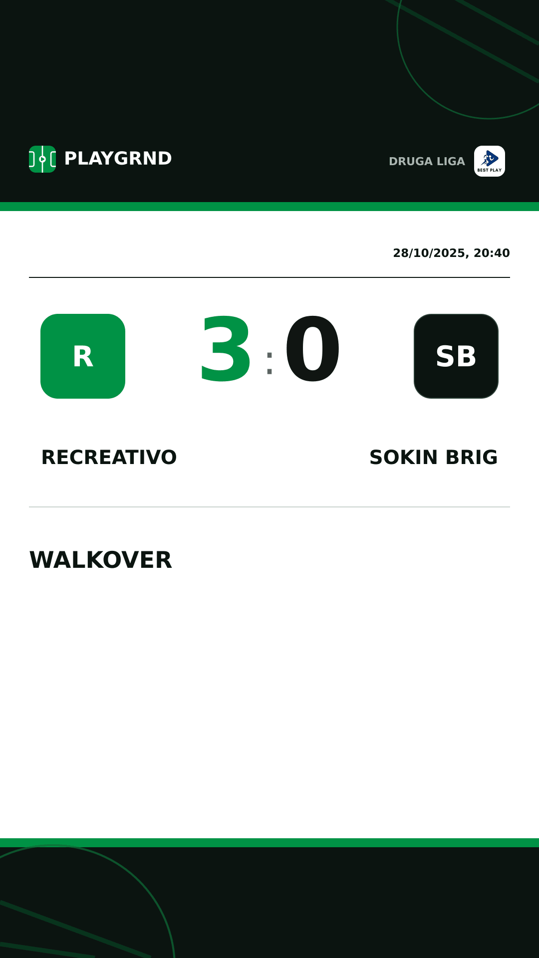 Instagram artwork: Recreativo 3:0 Sokin Brig
