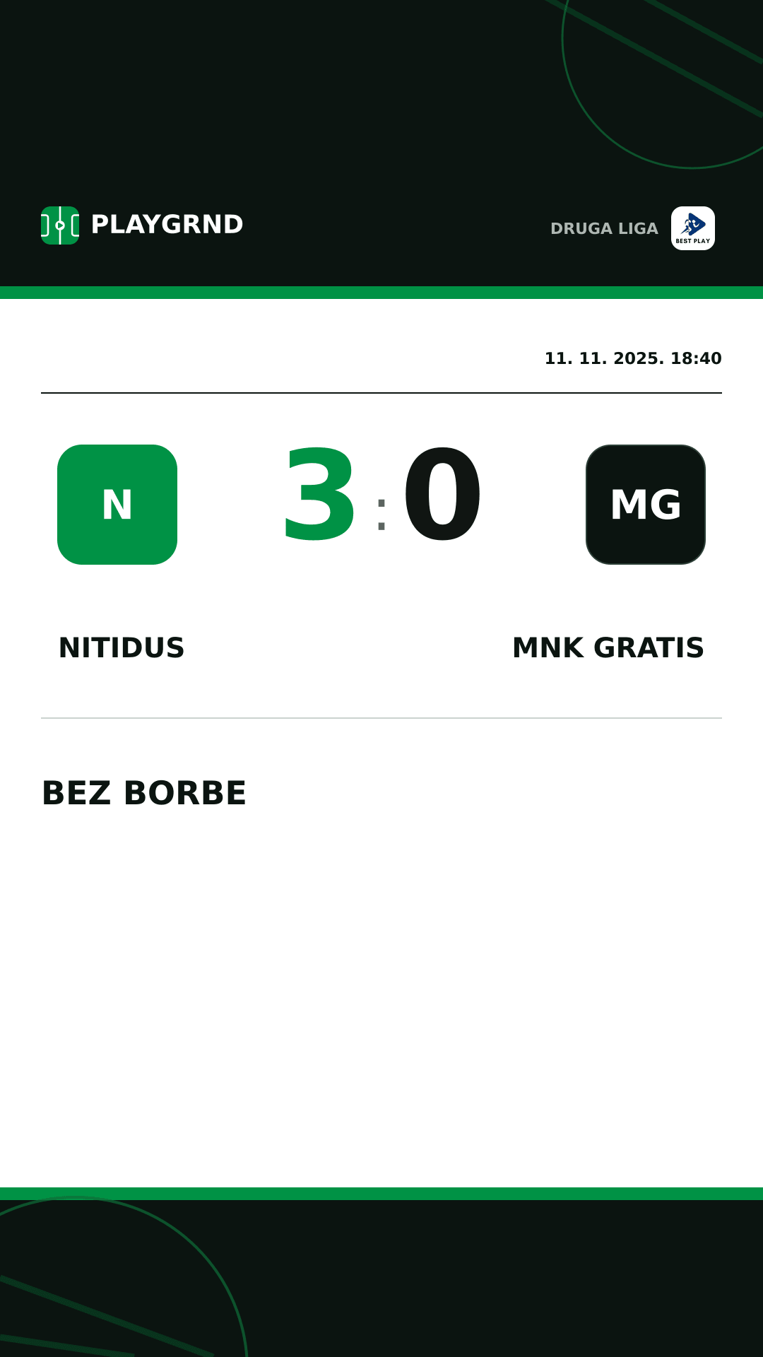Instagram slika: Nitidus 3:0 MNK Gratis