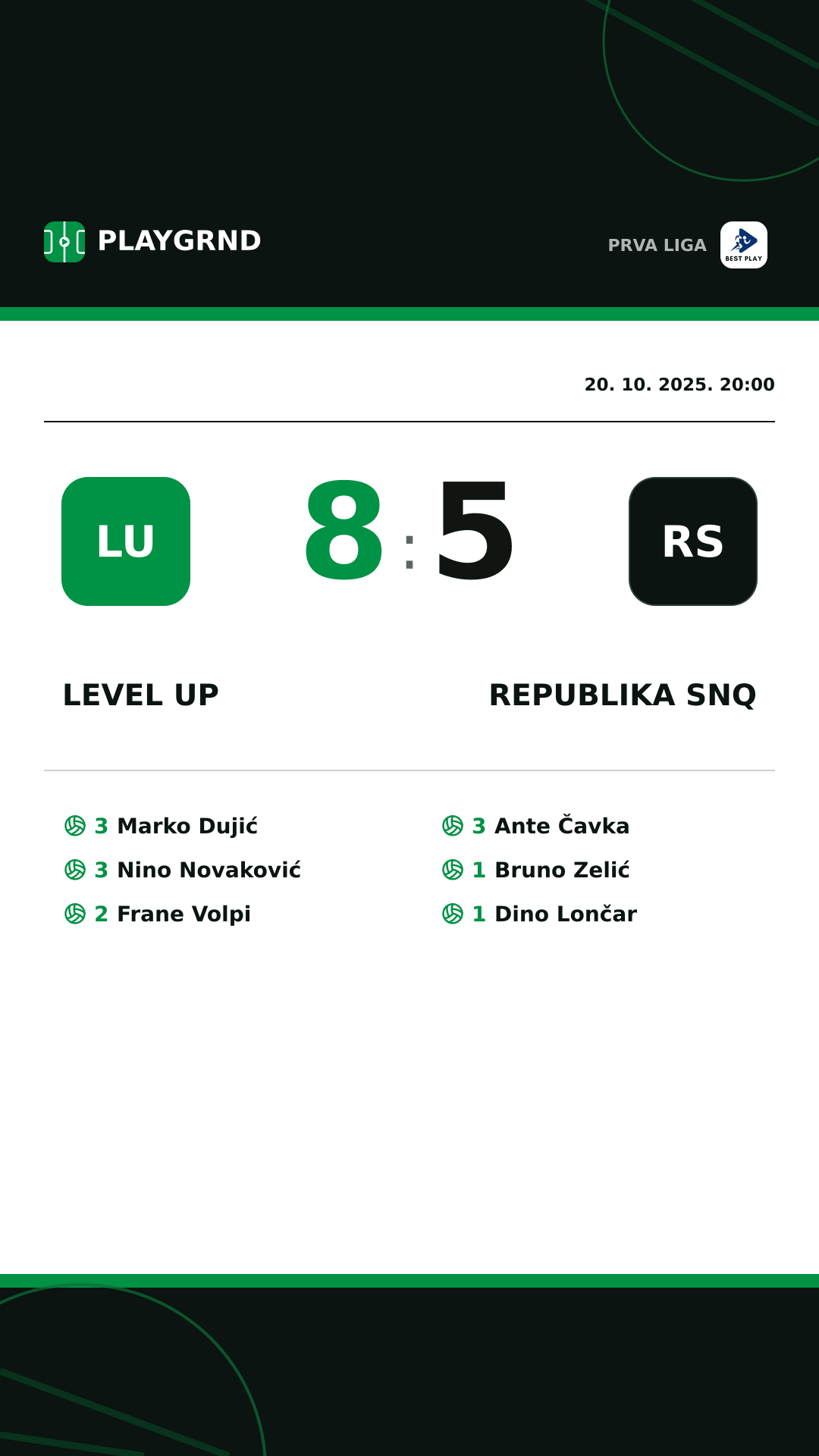 Instagram slika: Level Up 8:5 Republika SNQ