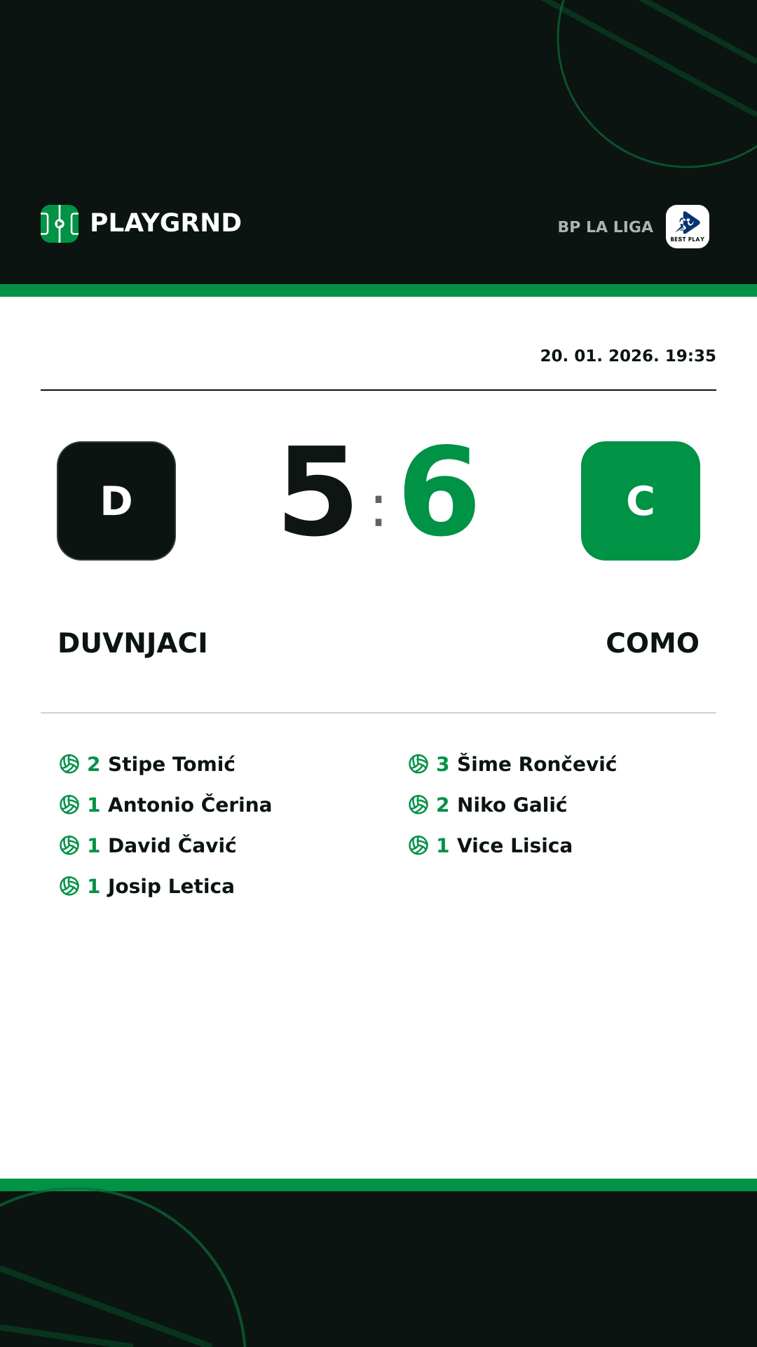 Instagram slika: Duvnjaci 5:6 Como