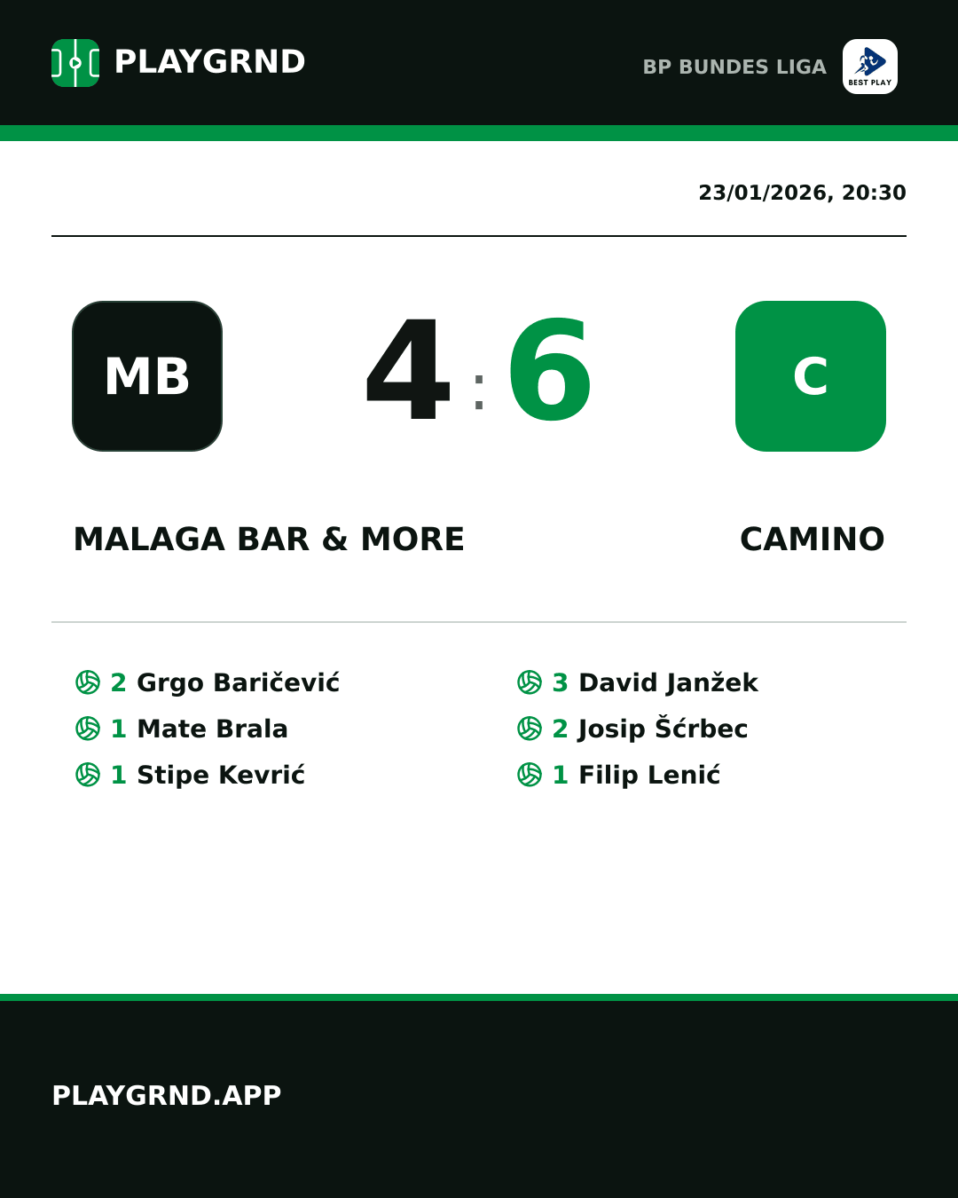 Instagram artwork: Malaga Bar & More 4:6 Camino