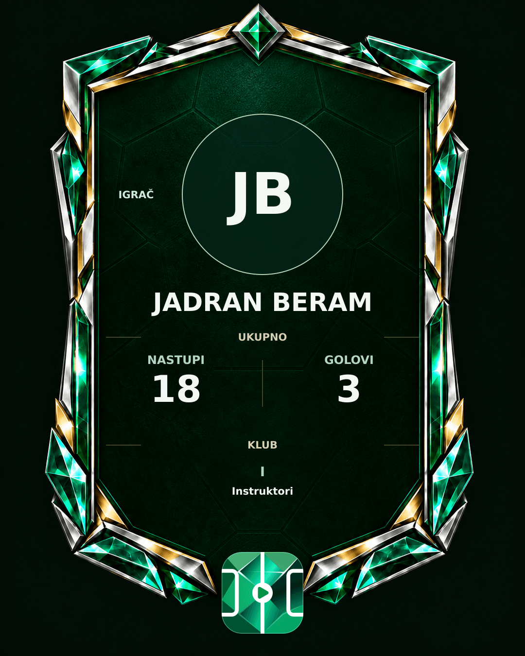 PLAYGRND grafika profila Jadran Beram