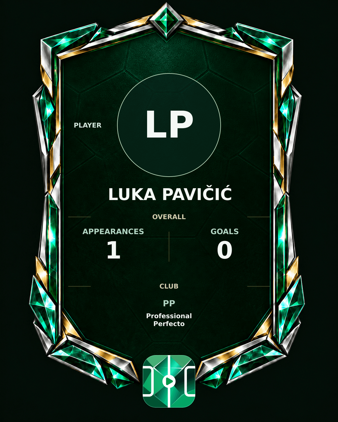 Luka Pavičić's PLAYGRND profile graphic
